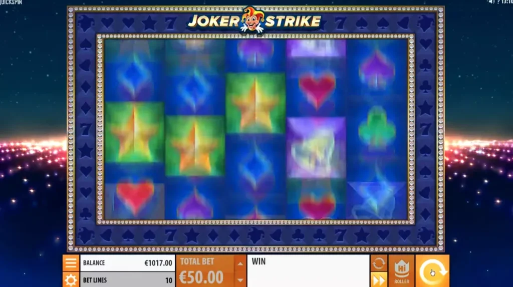 Бонуска автомата Joker Strike